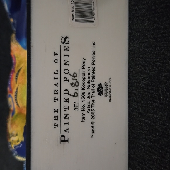 The Trail of Painted Ponies Kokopelli Pony - Picture 3 of 3